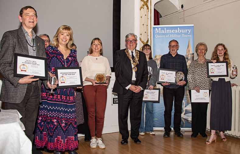 Pride of Malmesbury: Civic Awards are given to the town’s leading lights!