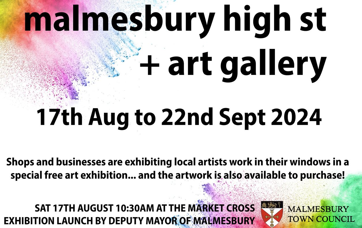 Shops,  Businesses and artists - Have you applied to our High Street Gallery 2024? Deadline extended to 9th August