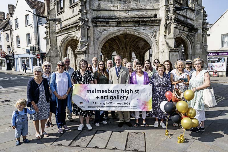 Launch of malmesbury high street + art gallery - Saturday 17th August 2024