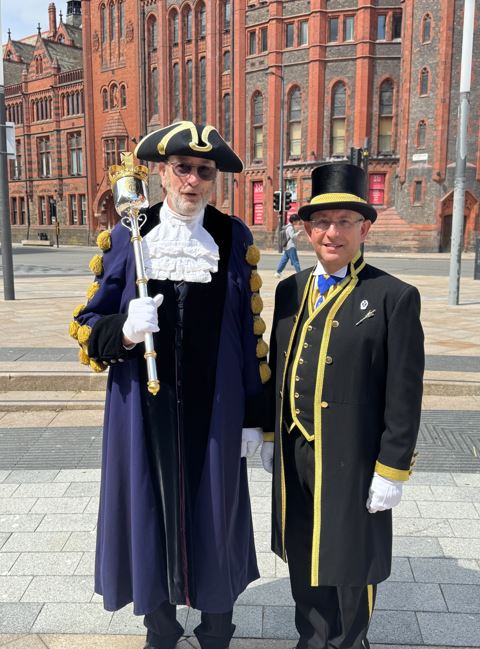 Steve Caygill, Mace-Bearer and The Guild of Mace-Bearers 2025 Gala Celebration