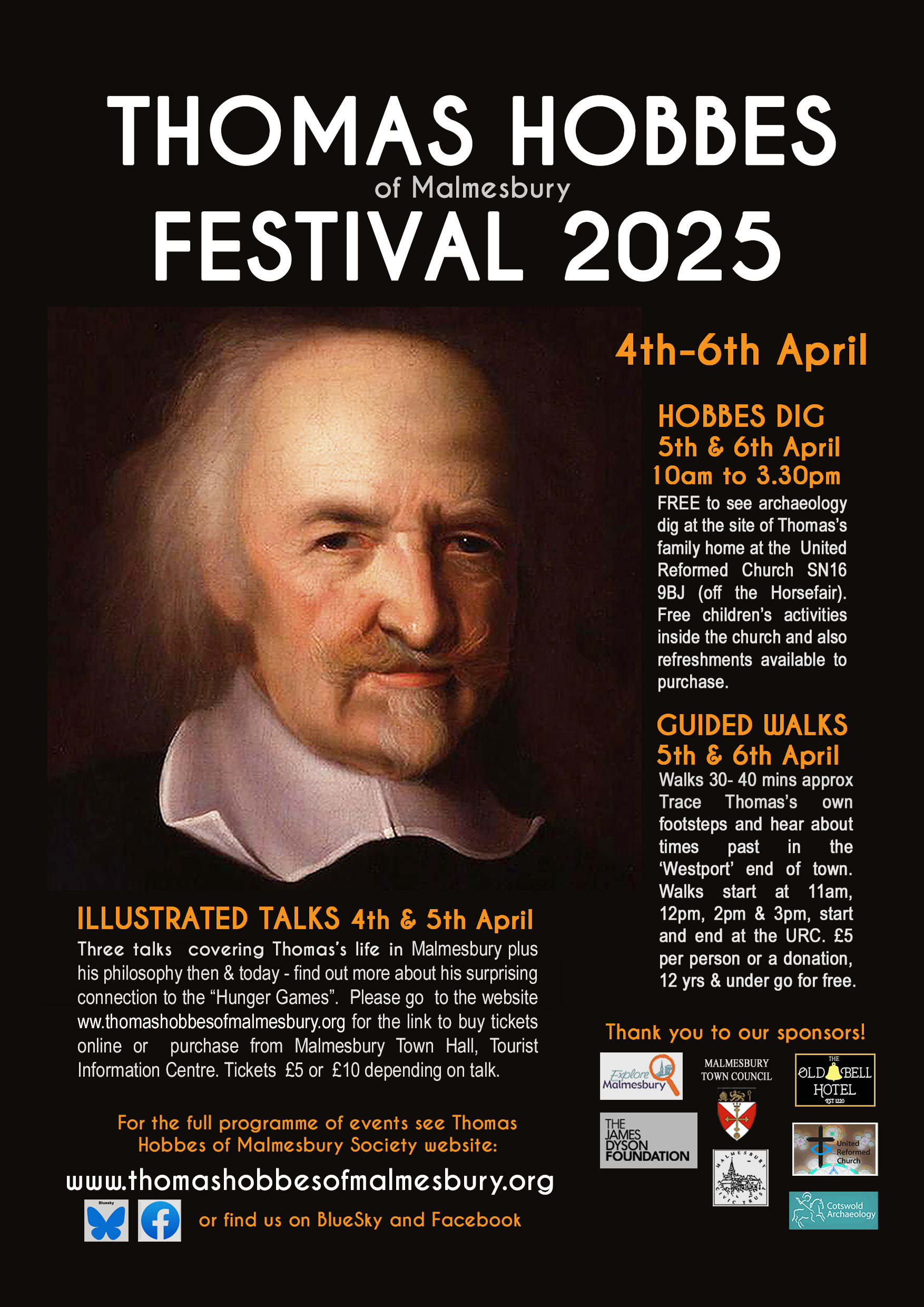 Thomas Hobbes of Malmesbury festival 2025 : tickets available now